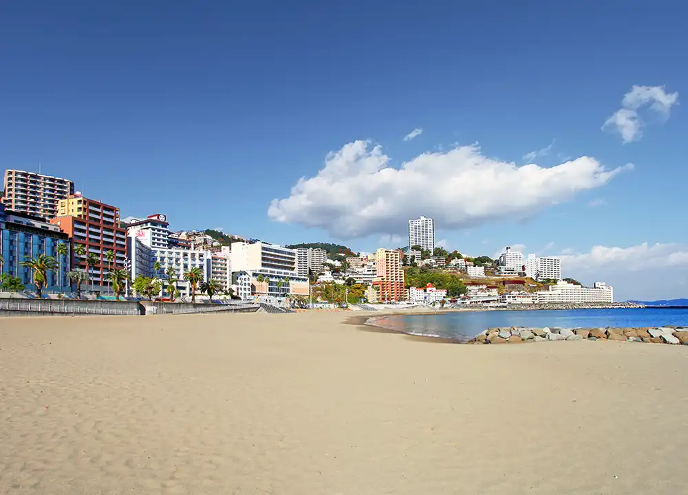 Atami Sun Beach in Japan